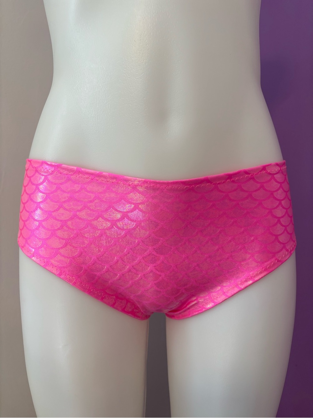 Pink Mermaid Cheeky Bottoms Size Medium
